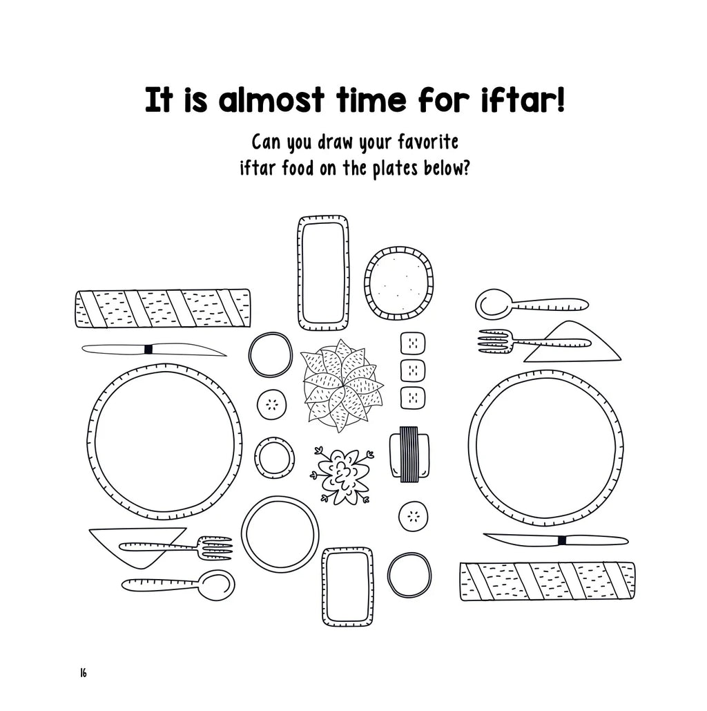 Ramadan Nights - Islamic Children's Activity and Colouring Book