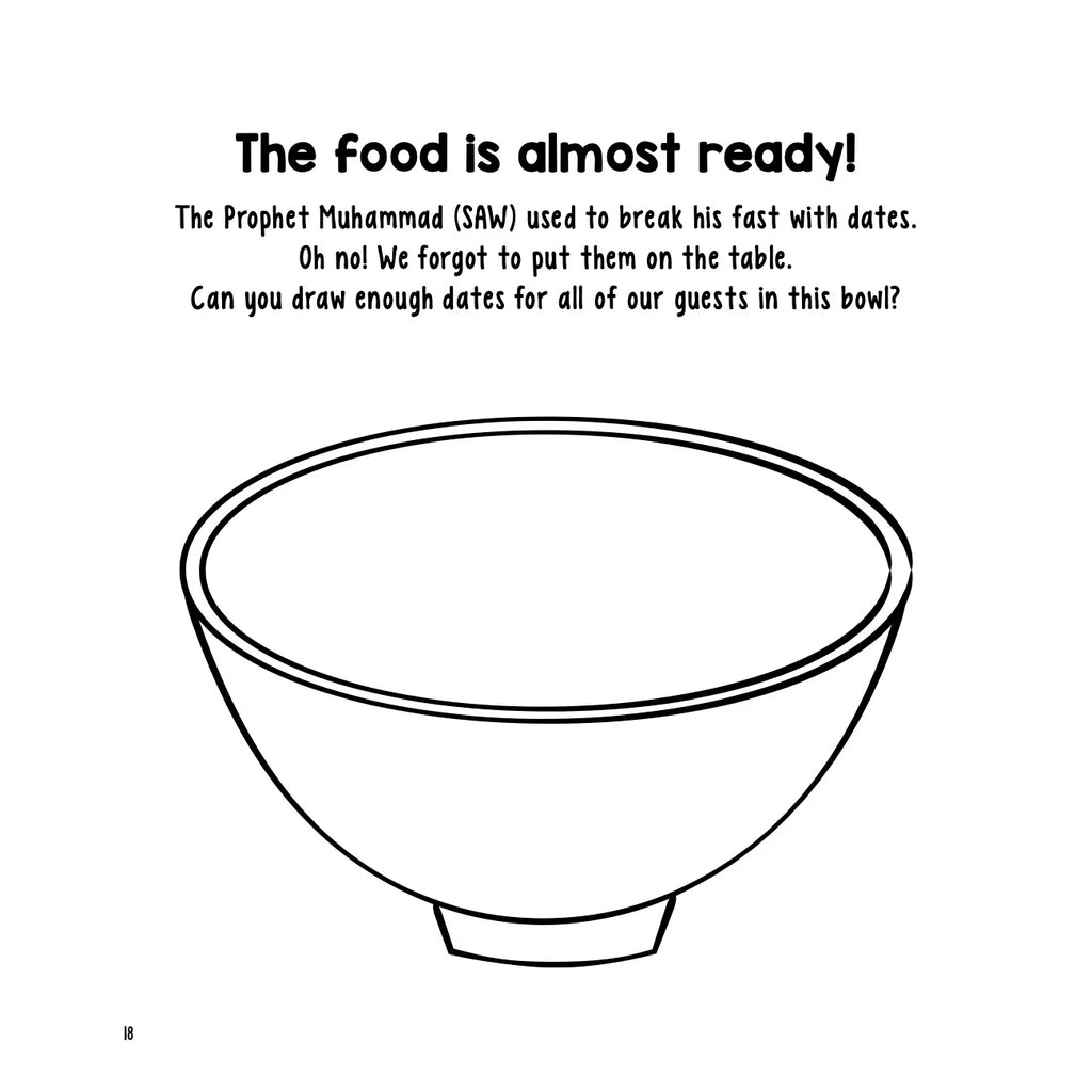 Ramadan Nights - Islamic Children's Activity and Colouring Book